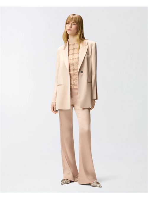 Top smanicato in tulle con cristalli PINKO | 106437A32B/ZN6